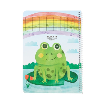 وزیری شطرنجی درشت Sam سیمی 60 برگ