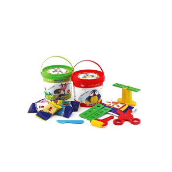 خمیر سطلی 6 رنگ آریا