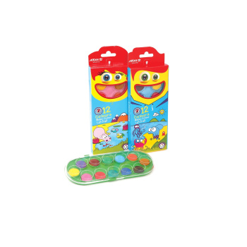 آبرنگ 12 رنگ آریا