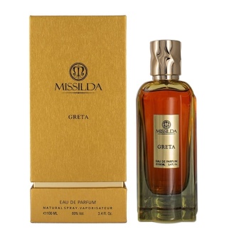 عطر ادوپرفیوم زنانه میسیلدا مدل GRETA حجم 100 میلی لیتر