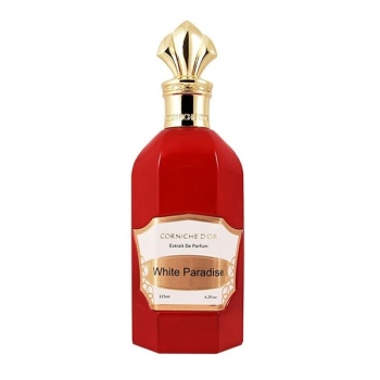 عطر ادوپرفیوم زنانه و مردانه کورنیش دوق مدل WHITE PARADISE حجم 125 میلی لیتر