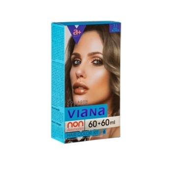 کیت رنگ مو بلوند خاکستری ویانا شماره 7/1
