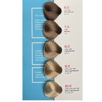 رنگ مو بلوند تیره ویانا شماره 6/0 حجم 100 میلی لیتر