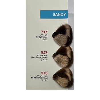 رنگ مو بلوند شنی ویانا شماره 7/17 حجم 100 میلی لیتر
