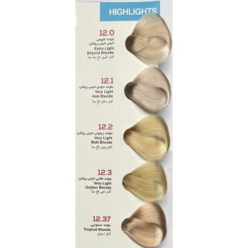 رنگ مو بلوند استوایی ویانا شماره 12/37 حجم 100 میلی لیتر