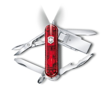 چاقو 11 کاره جیبی ویکتورینوکس به همراه فلش مموری 16 گیگ مدل VI_4.6366.TG16