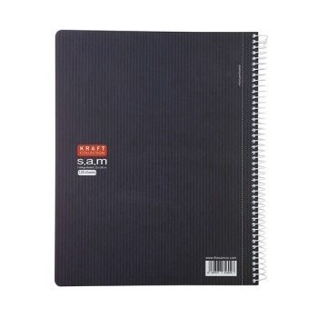 دفتر 100 برگ sam مدل رحلی سیمی