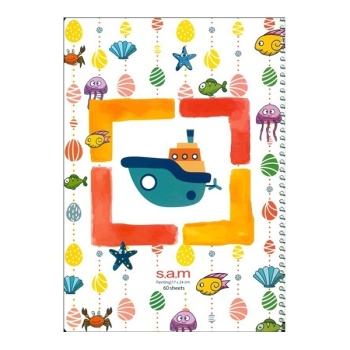 وزیری نقاشی Sam سیمی 60 برگ