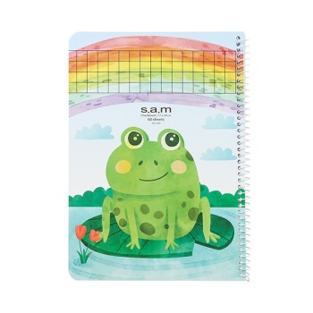 وزیری شطرنجی درشت Sam سیمی 60 برگ