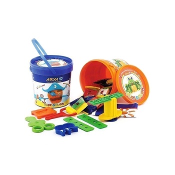 خمیر سطلی 10 رنگ آریا