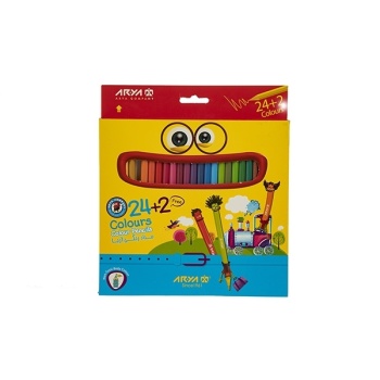 مداد رنگی 2+24 رنگ آریا