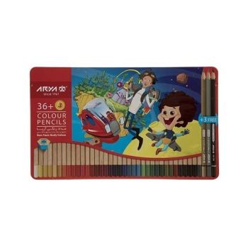 مداد رنگی 3+36 رنگ آریا