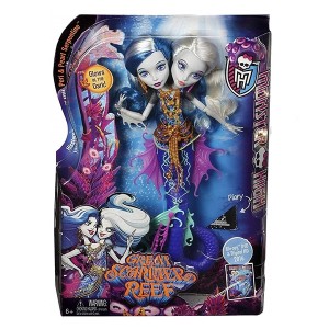 عروسک Monster High مدل Dsy Peri ve Pearl