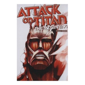 دفتر یادداشت خط دار Primo مدل Attack On Titan