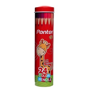 مداد رنگی 24 رنگ Panter مدل Hexagonal