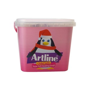 خمیر بازی 12 رنگ Artline مدل Penguin