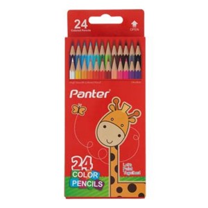 مداد رنگی 24 رنگ Panter مدل Cardboard Box