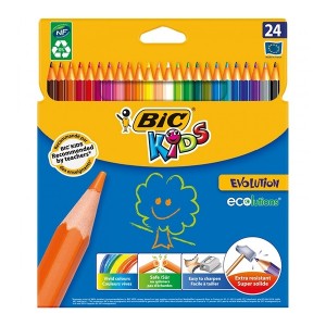 مداد رنگی Bic مدل Kids Evolution